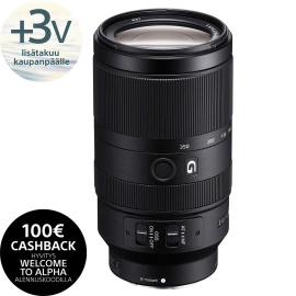 Sony E 70–350 mm F4.5–6.3 G OSS objektiivi