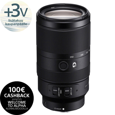 Sony E 70–350 mm F4.5–6.3 G OSS lens