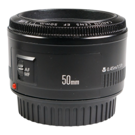 Canon EF 50mm f/1.8 II lens - Used