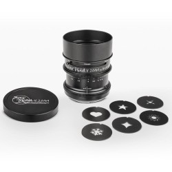 Lomography Nour Triplet V 2.0/64 Bokeh Control Art Lens - Adonized Aluminium Black