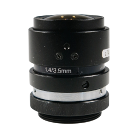 Kowa 3.5mm f/1.4 TV Lens - C-mount