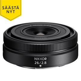 Nikon NIKKOR Z 26mm f/2.8 lens