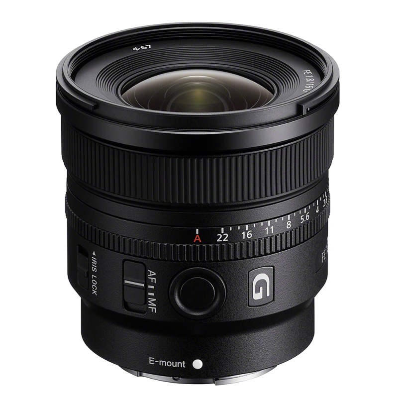 Sony FE 16mm F1.8 G lens