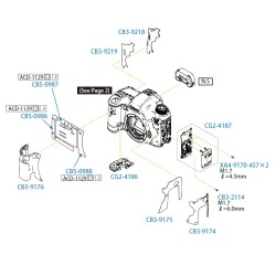 TAPE, DOUBLE SIDE CANON EOS 6D