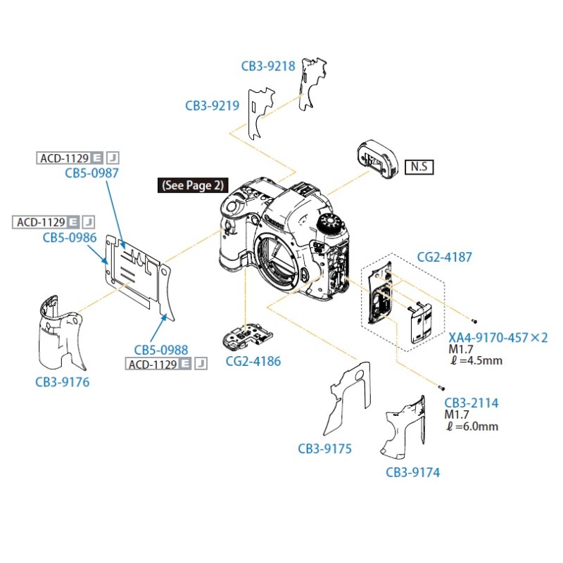 TAPE, DOUBLE SIDE CANON EOS 6D