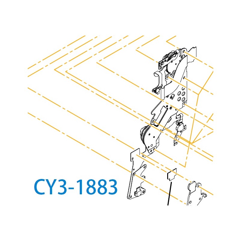 MC BUTTON ASS'Y  CANON EOS 1DX II