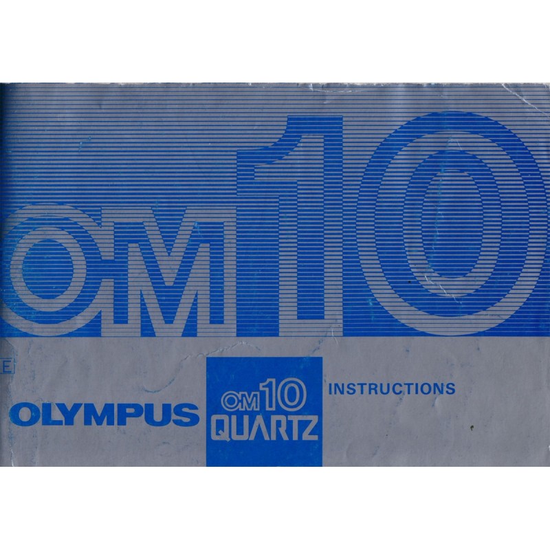 Olympus OM10 Quartz - Instructions