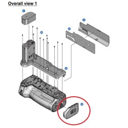 BATTERY COVER UNIT NIKON MB-N11 / MB-N12