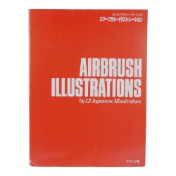 Airbrush Illustrations - By 12 Japanese Illustrators (Japanese)