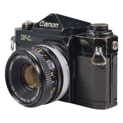 Canon F-1 + FD 50mm f/1.8 S.C.