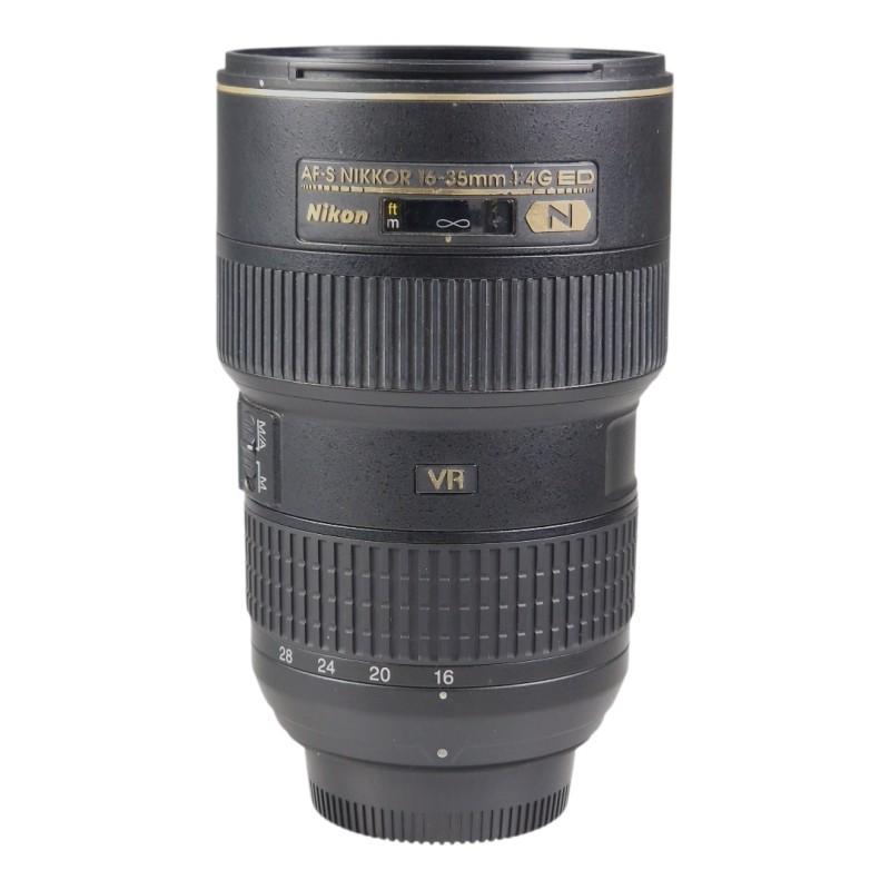Nikon AF-S Nikkor 16-35mm f/4G ED VR objektiivi - käytetty