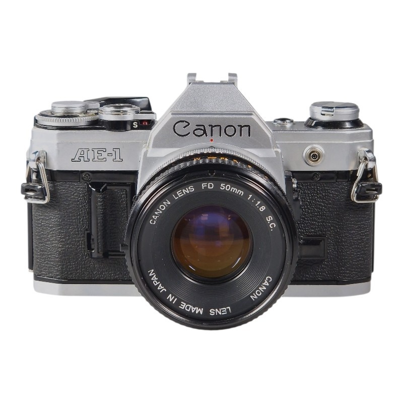 Canon AE-1 + FD 50mm f/1.8 S.C.
