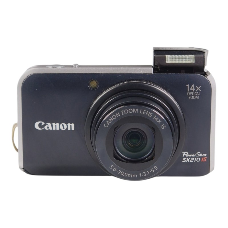 Canon PowerShot SX210 IS Digital Compact Camera - Used