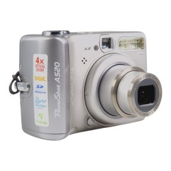 Canon PowerShot A520 digitaalinen kompaktikamera - käytetty