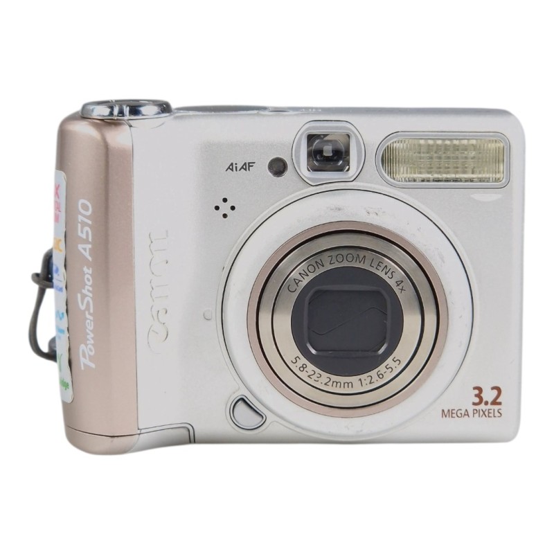 Canon PowerShot A510 digitaalinen kompaktikamera - käytetty