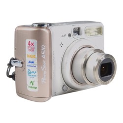 Canon PowerShot A510 digitaalinen kompaktikamera - käytetty