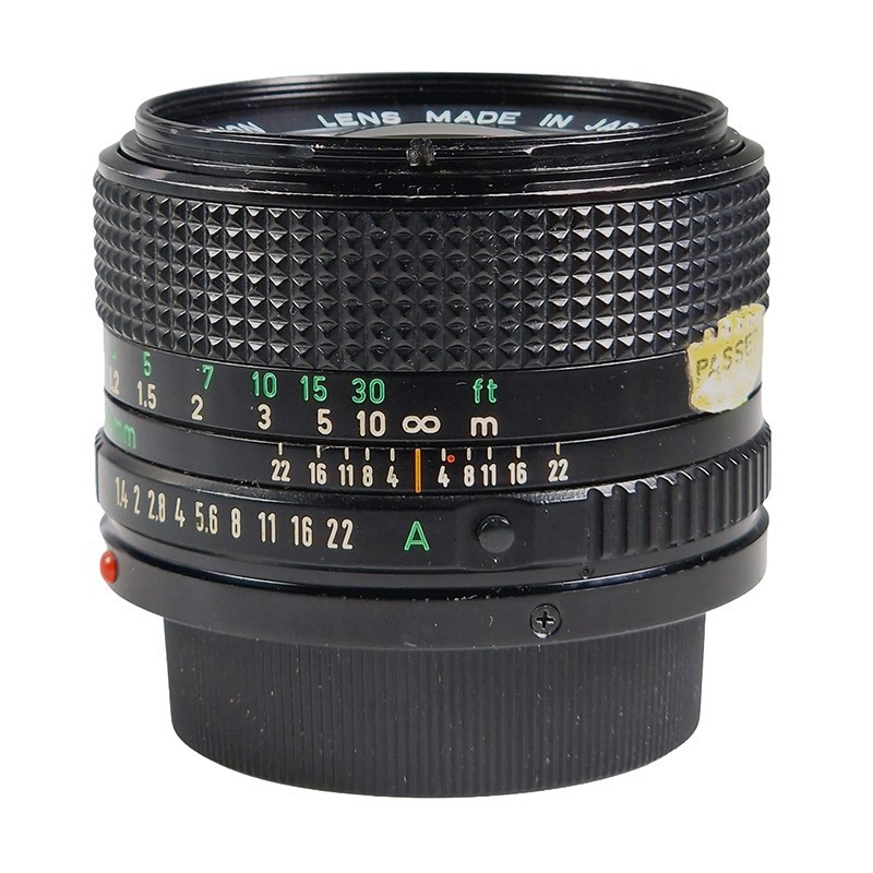 Canon FDn 50mm f/1.4